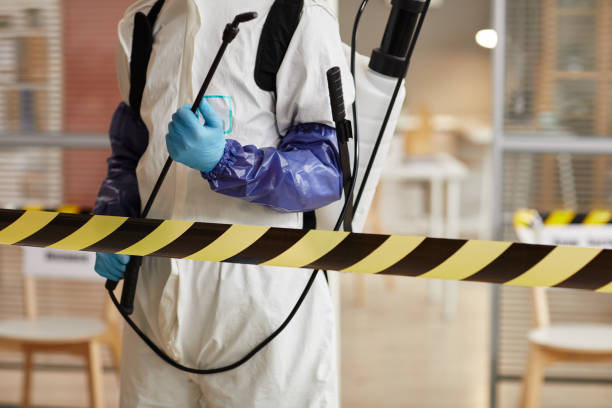 Professional Biohazard Cleanup technician working in Hartford, SD